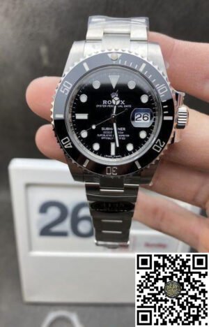 Submariner Date 116610LN Black Dial 40mm Black Ceramic Bezel 904L Steel Case & Oyster Bracelet SA3135 Movement