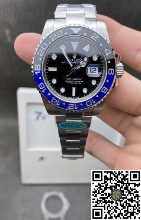 GMT-Master II 126710BLNR Batman Blue & Black Ceramic Bezel Black Dial DD3285 72 Hours Power Reserve CHS Oyster Bracelet