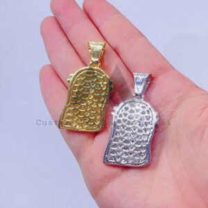 Rapper Jewelry Men Fashion Iced Out Jesus Necklace with VVS Moissanite - Image 3