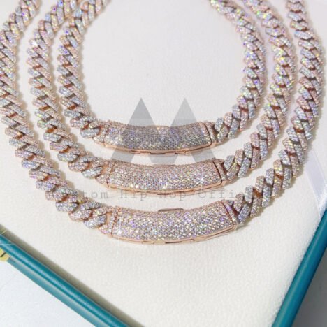 925 Sterling Silver 10MM VVS Moissanite Cuban Link Chain | Hip Hop Jewelry - Image 2