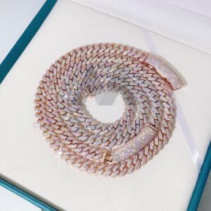 925 Sterling Silver 10MM VVS Moissanite Cuban Link Chain | Hip Hop Jewelry - Image 4