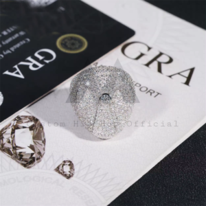 Men's 925 Sterling Silver Iced Out Moissanite Diamond Cross Ring | Hip Hop Style - Image 2