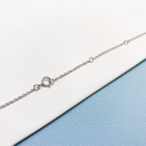Women's Sterling Silver 925 Baguette Moissanite Diamond Necklace - Hip Hop Jewelry - Image 5