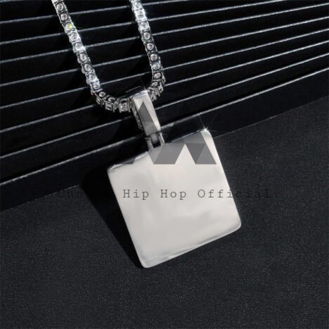 Hip Hop Necklace 2 Layer Wheelchair Handicap Pendant VVS Moissanite Diamond Men/Women Iced Out Jewellery - Image 4