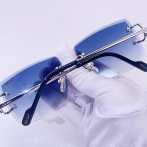 10k solid gold vvs moissanite custom iced out sunglasses - Image 3