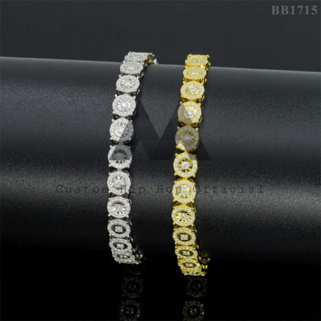 Iced Out Fanook Moissanite Hip Hop Bracelet - Rapper Style Jewelry